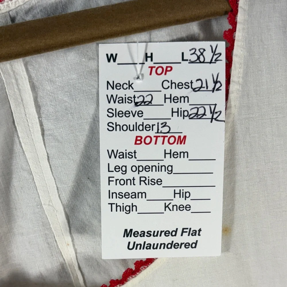 Vintage charming apron